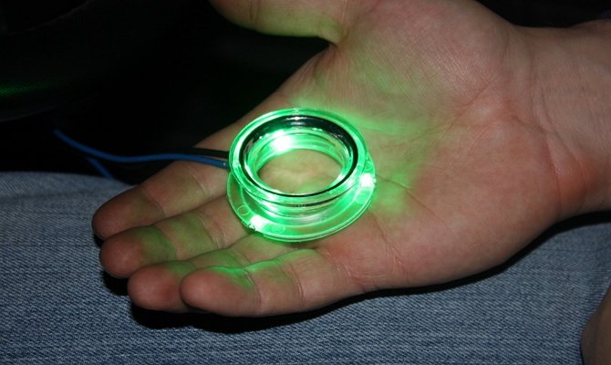 Фото кольца подсветки замка зажигания