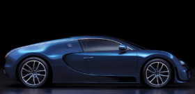 Bugatti veyron super sport вид сбоку