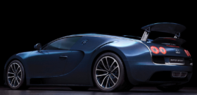 Bugatti veyron super sport вид сзади