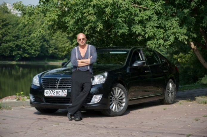 Дмитрий Нагиев и Hyundai Equus Limousine
